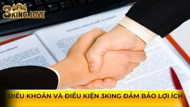 Điều khoản và điều kiện 3KING đảm bảo lợi ích của khách hàng